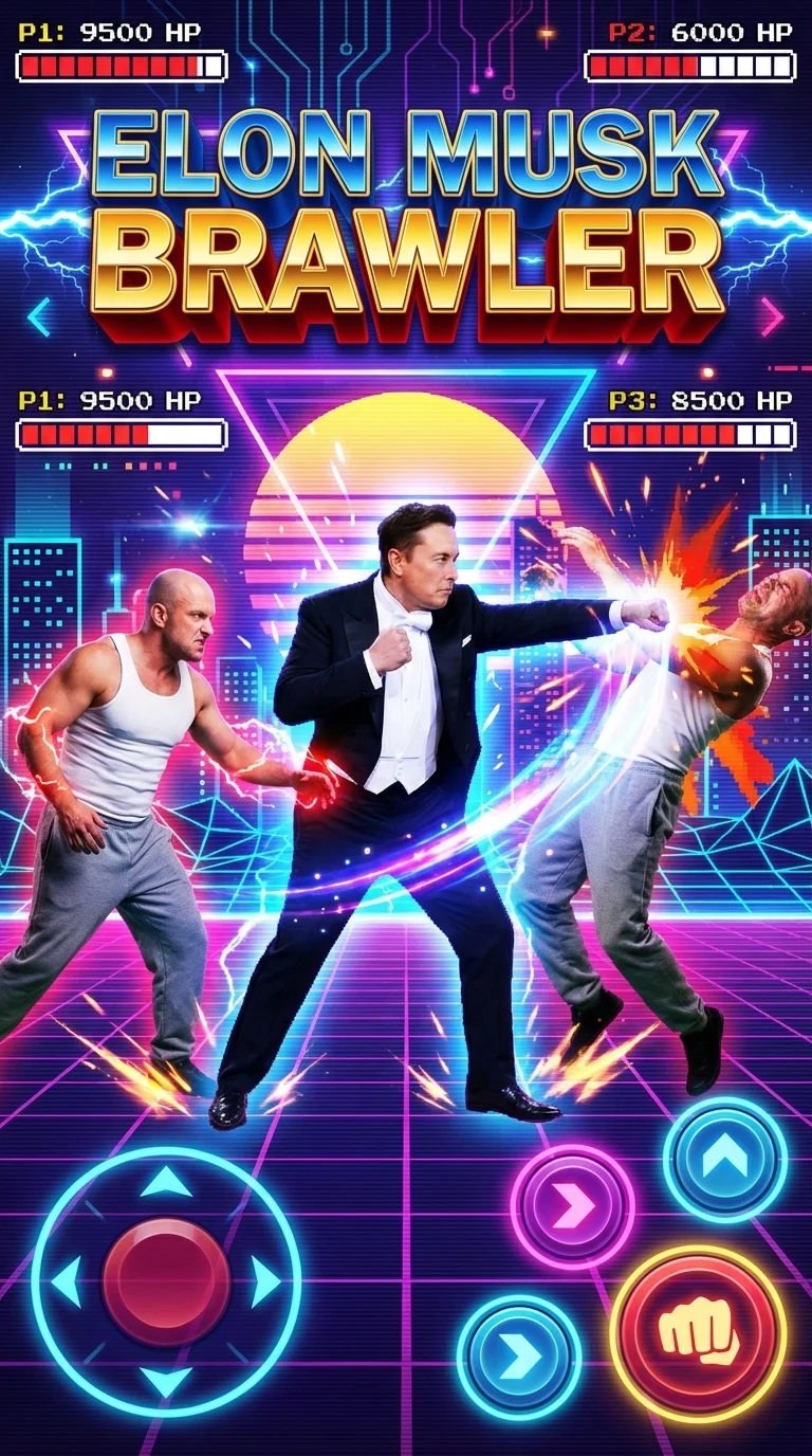 ELON MUSK BRAWLER