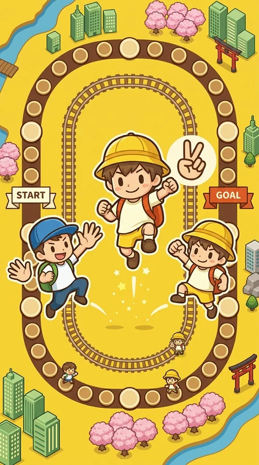 山手線じゃんけんすごろく