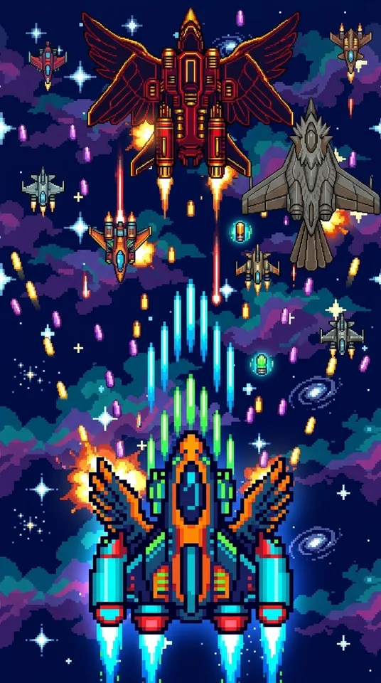 エンドレス レトロ シューター Ver 0.2
