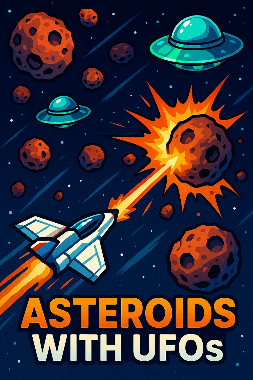 Asteroids with UFOs
