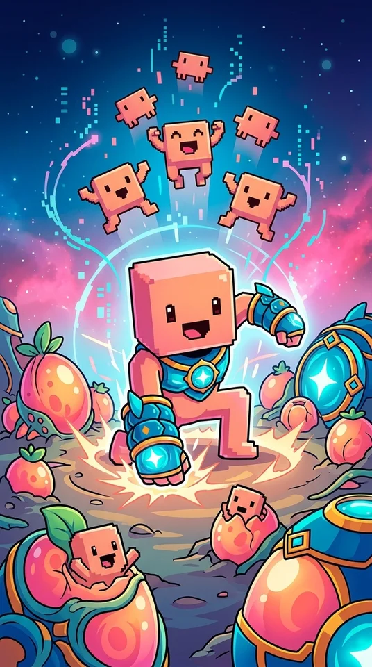 It’s a game where this character grows its own kind. I like