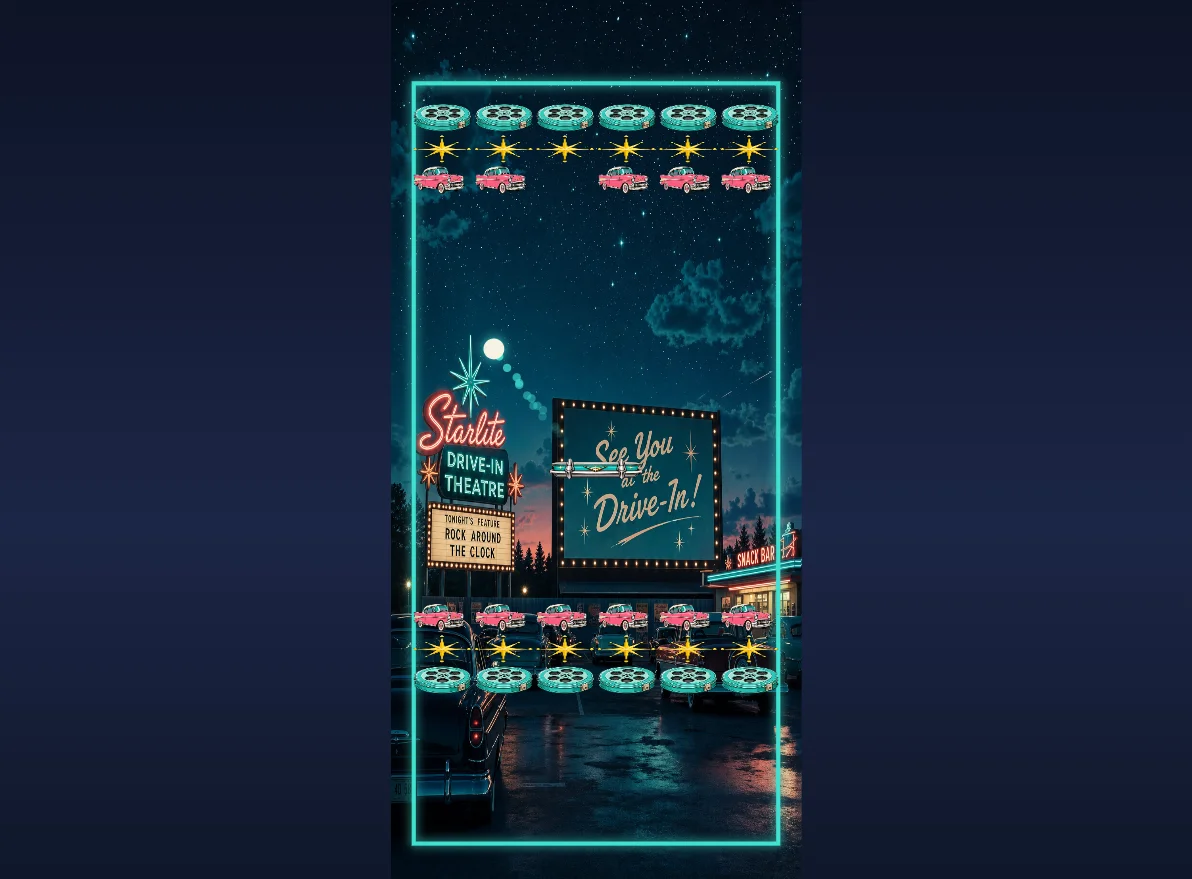 50s ドライブイン・ブロックバスター