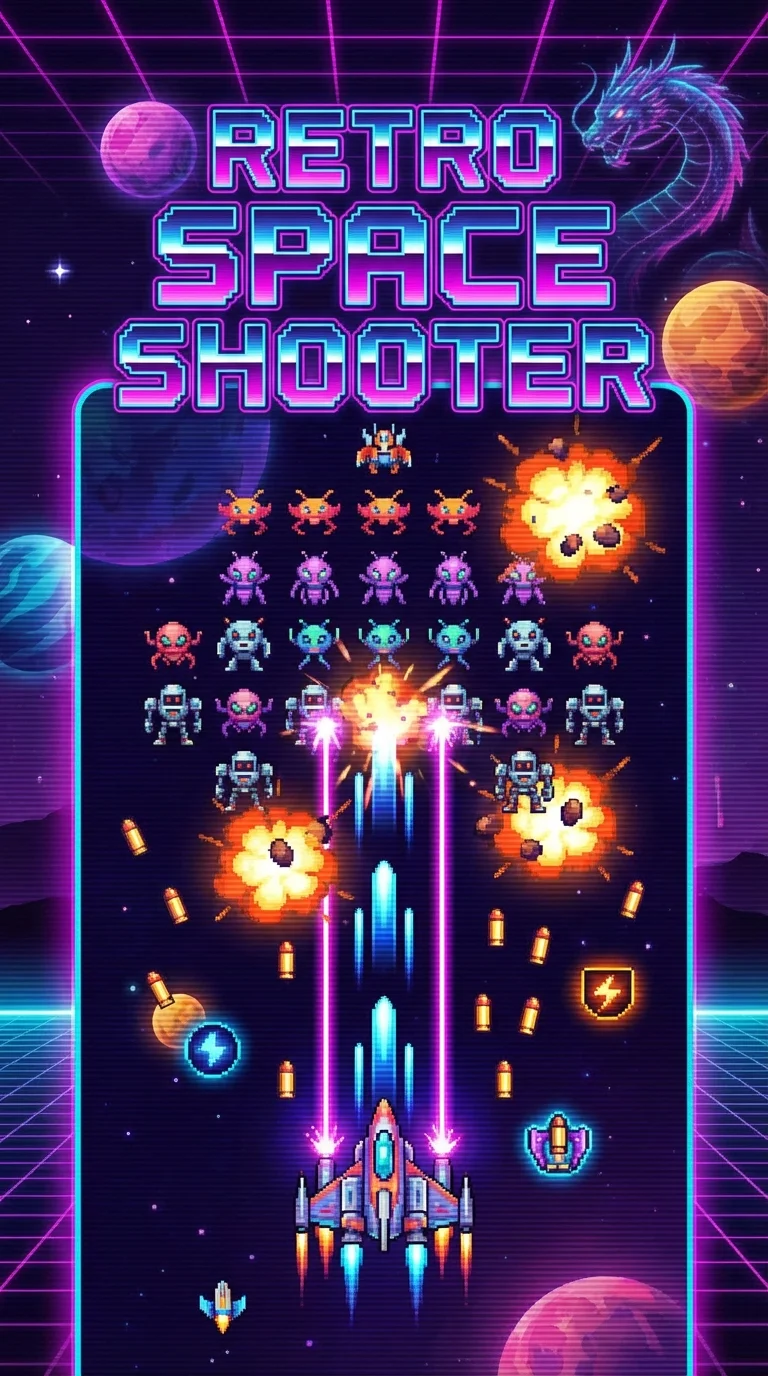 レトロ スペース シューター