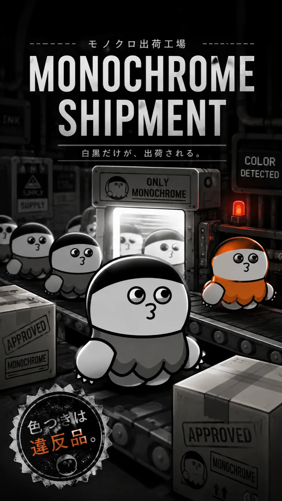 MONOCHROME SHIPMENT