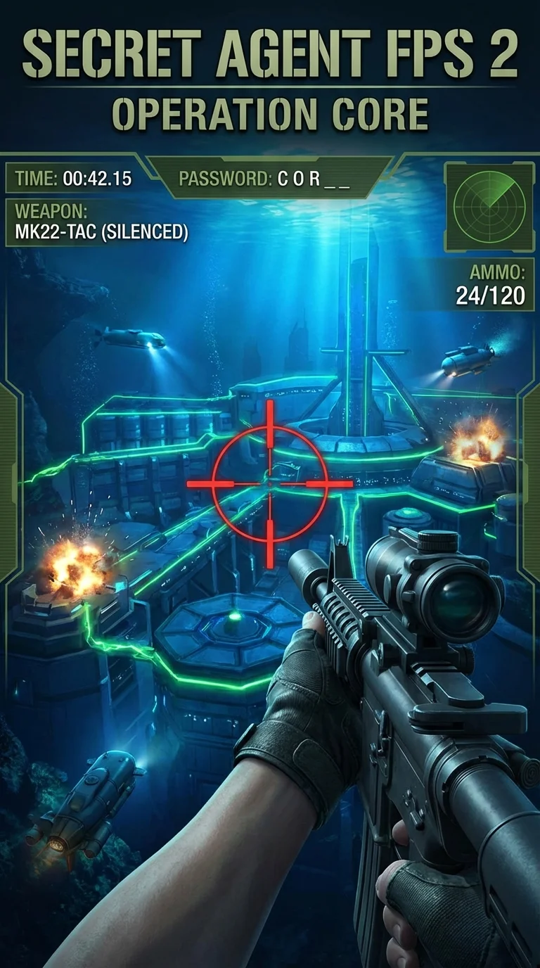 Secret Agent FPS 2: Operation CORE
