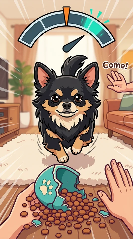 ペットにかわいさを見せる