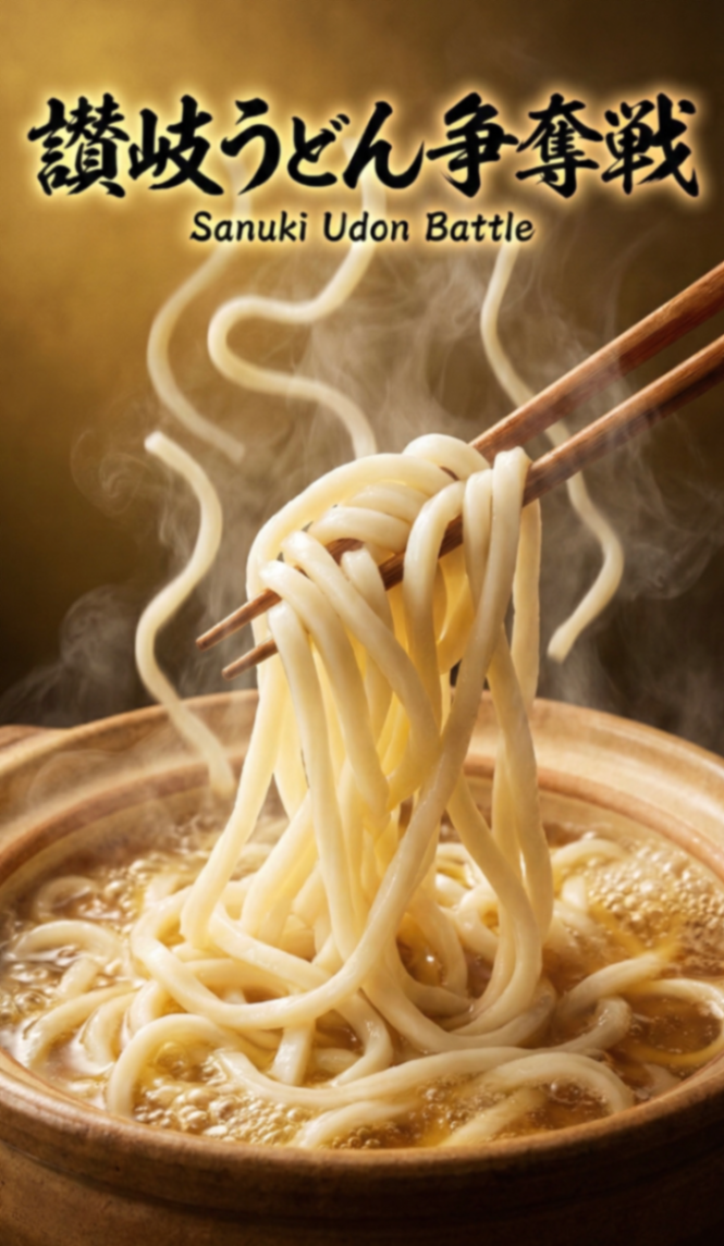 讃岐うどん争奪戦