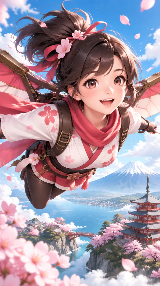 Sakura Sky Flight