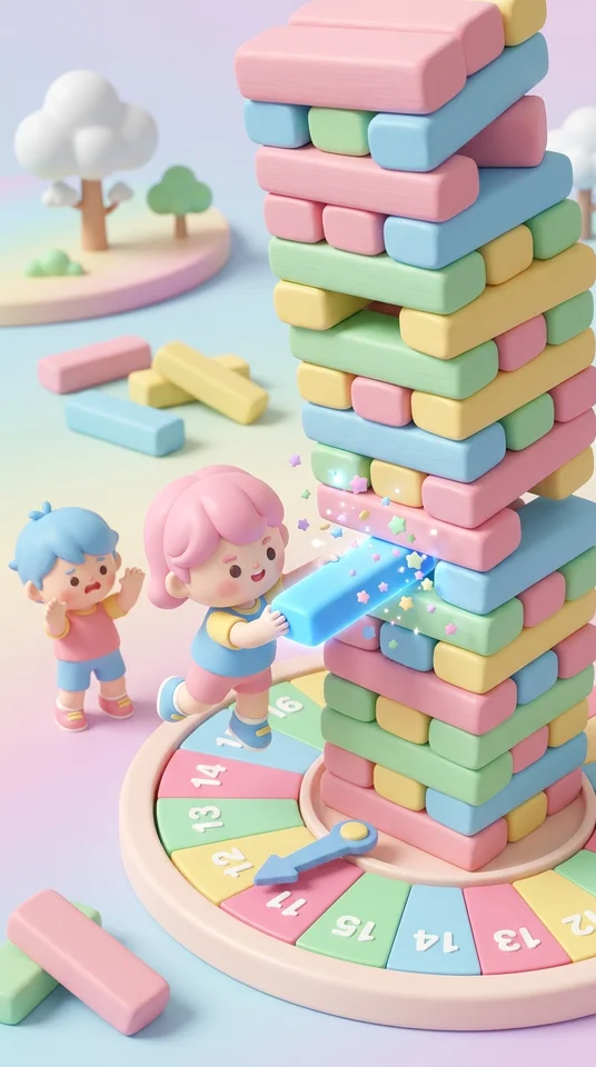 パステルジェンガルーレット