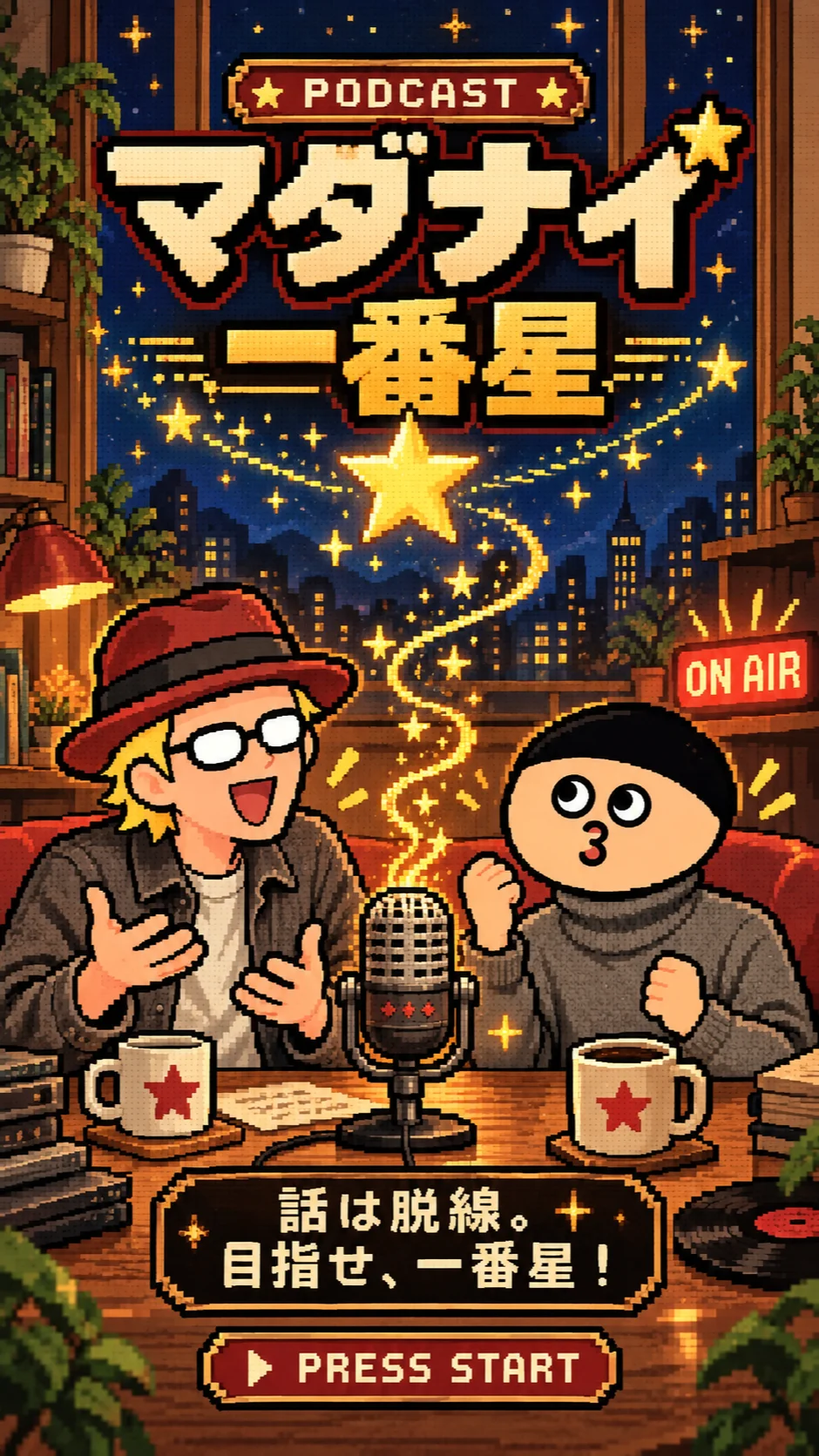 Podcastマダナイ！一番星！