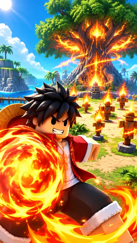 Blox Fruit Island: Tree of Flames