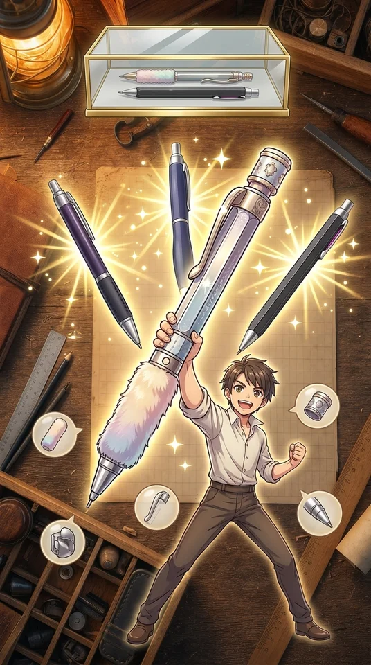 シャーペン工房職人 (Mechanical Pencil Craftsman)