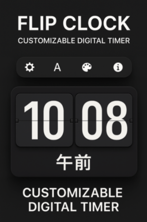 高機能折りたたみ時計。