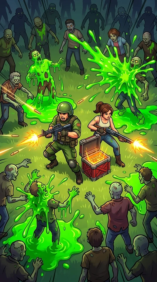 Green Slime Zombie Outbreak