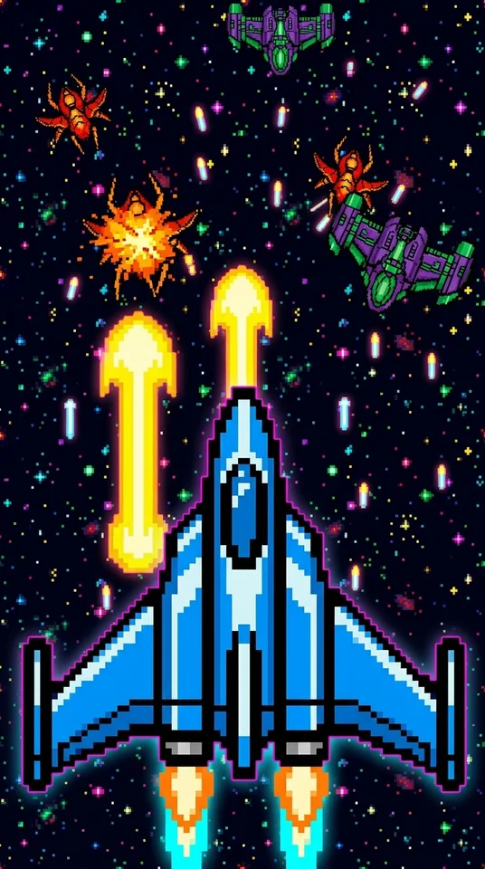Retro Space Shooter