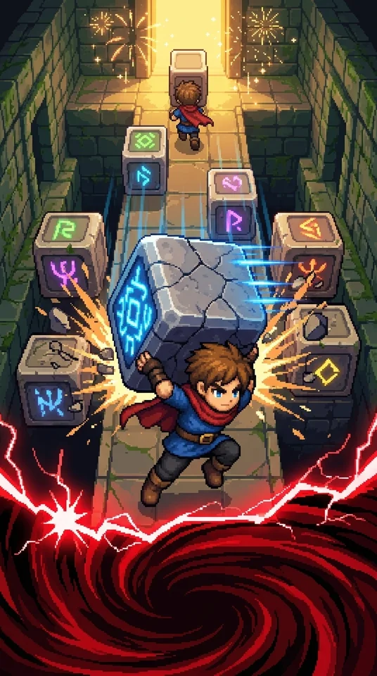 ブロック脱出迷宮