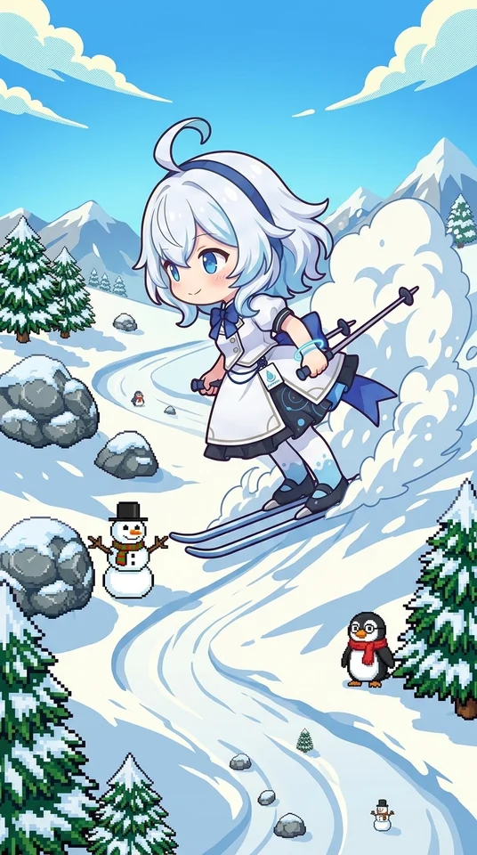 しずくのスキー