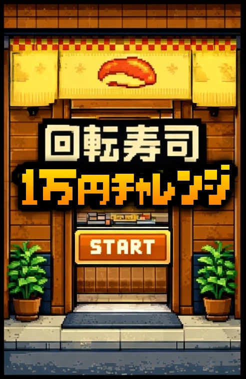 🍣回転寿司1万円チャンレンジ！💰️