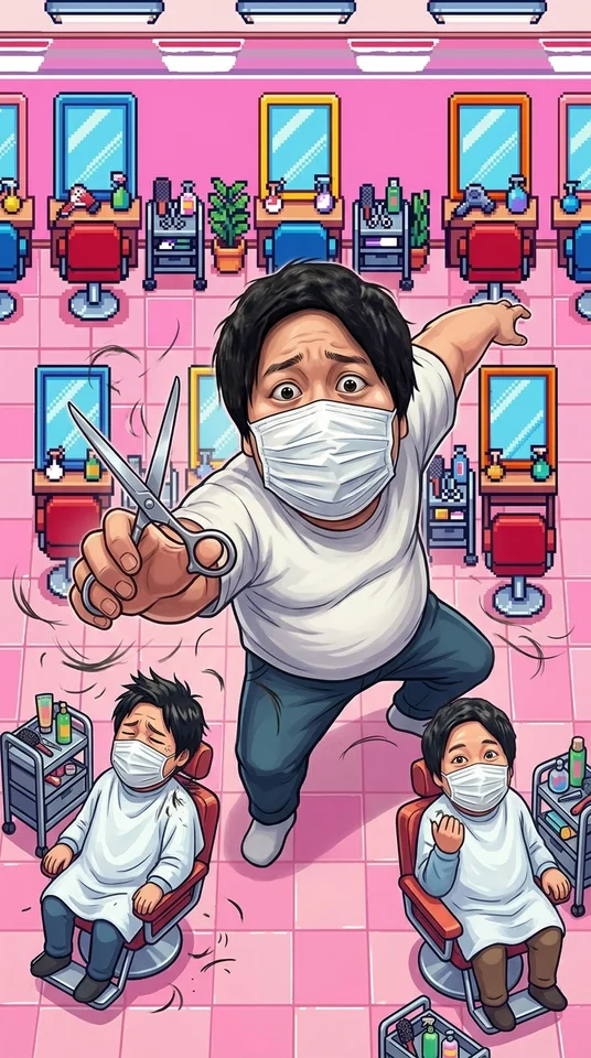 コレコレ😷のヘアカット