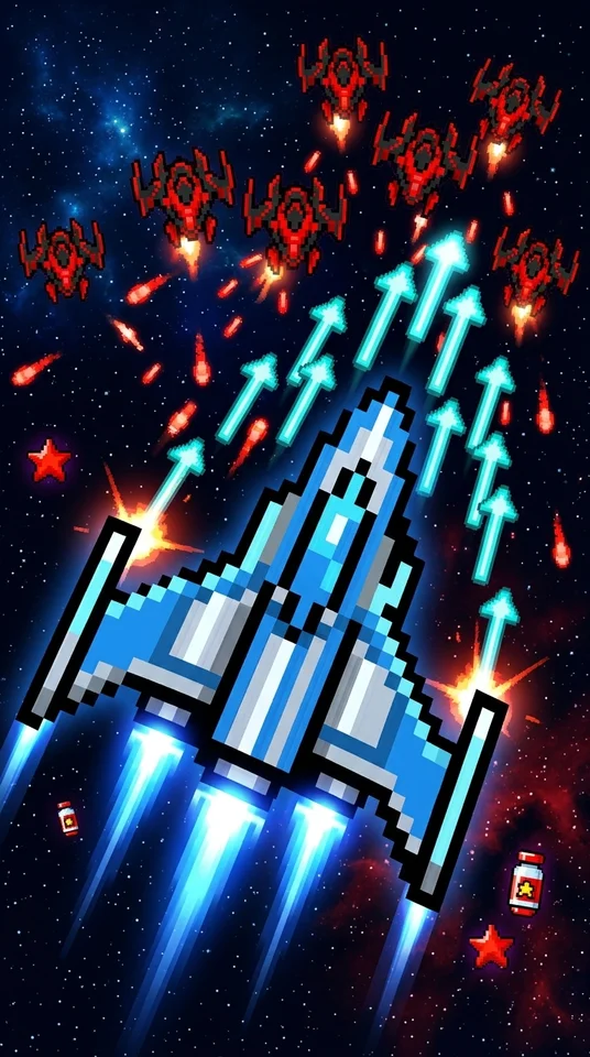 レトロ宇宙シューター