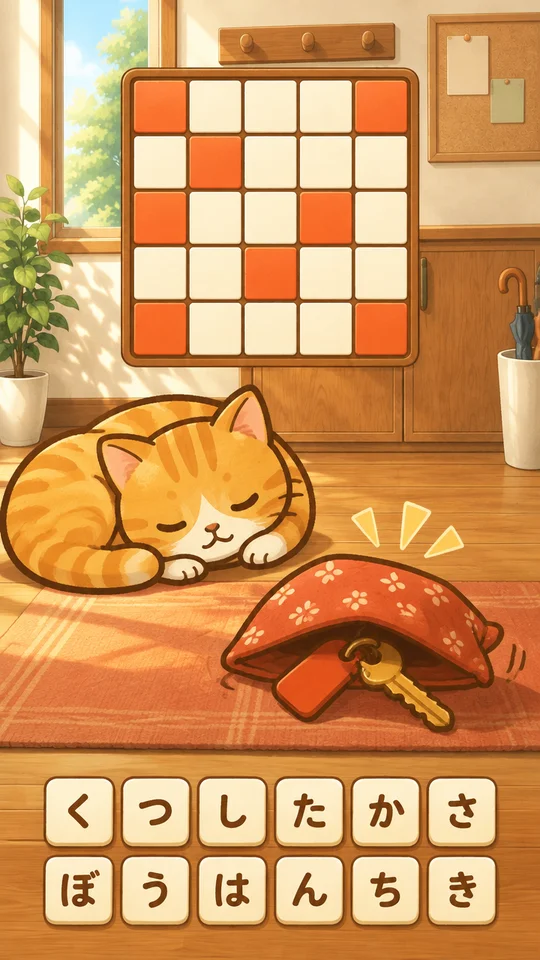カギ探しクロスワード