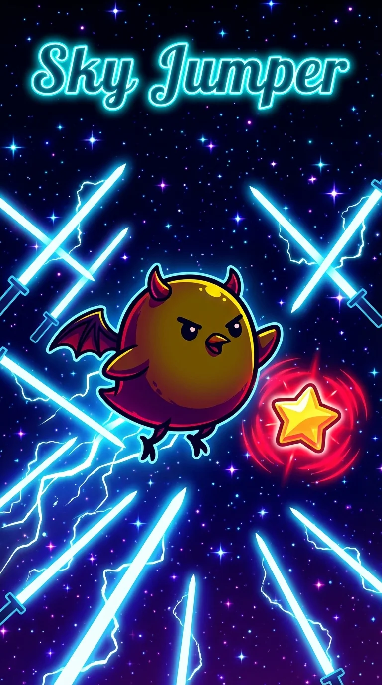 Sky Jumper - 夜空を舞う悪魔のジャンプアクション