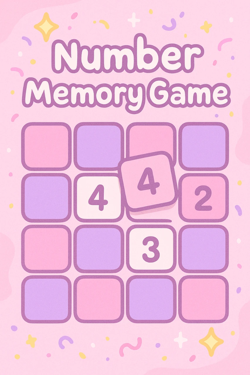 Number Memory Game