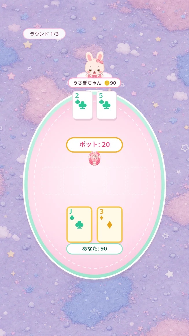 見えてるポーカーフレンズ