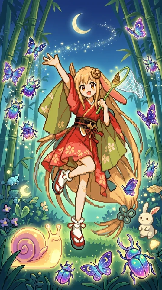超かぐや姫〜かぐやの虫取り探検