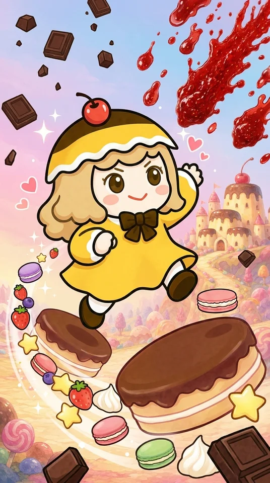 アラモードちゃんお城に帰る