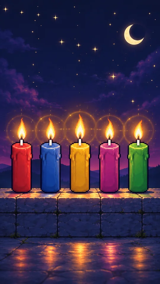 ぽっと点火！お祝いの灯