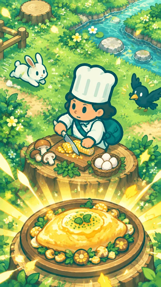 野原をかけろ！旅する料理人