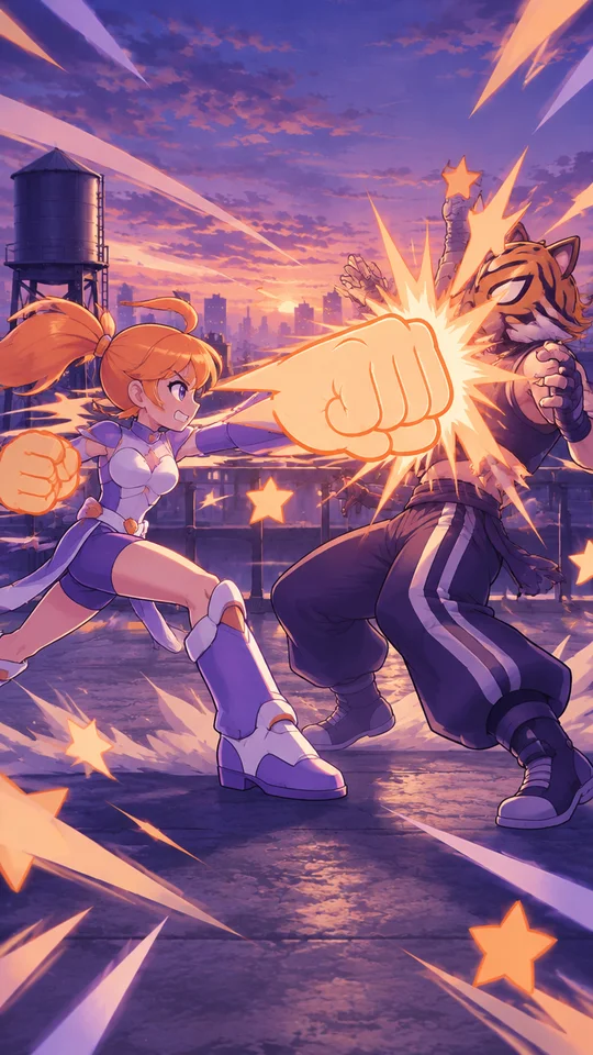 Fist Girl: Rooftop Rumble