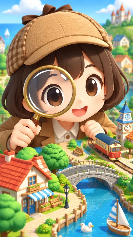 みつけて！箱庭まちがい探し