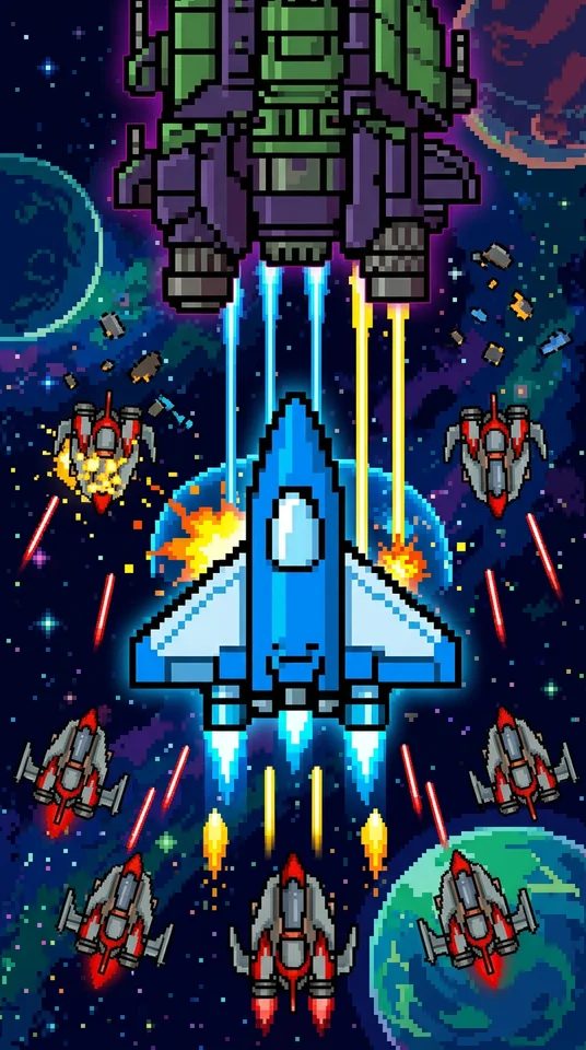 レトロ・スペース・シューター