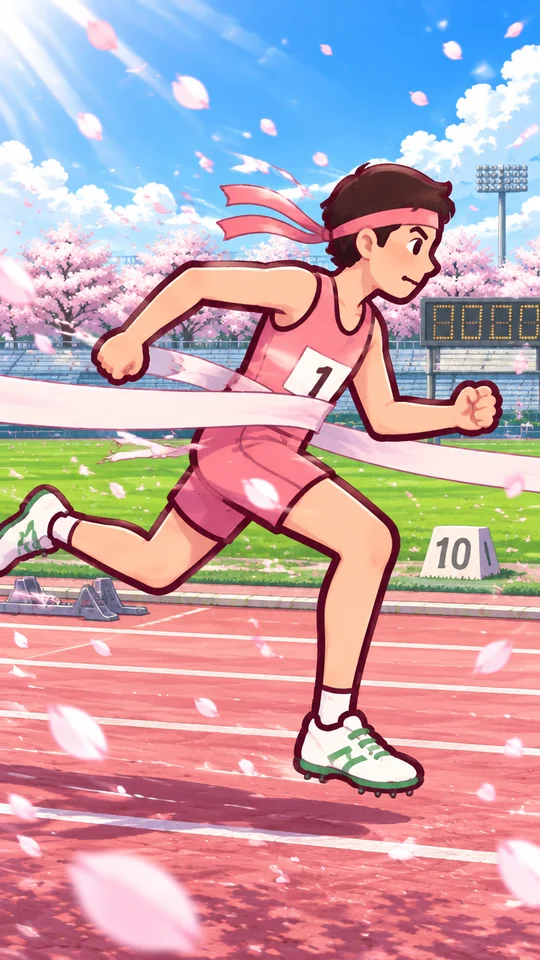 さくら色の100mダッシュ！