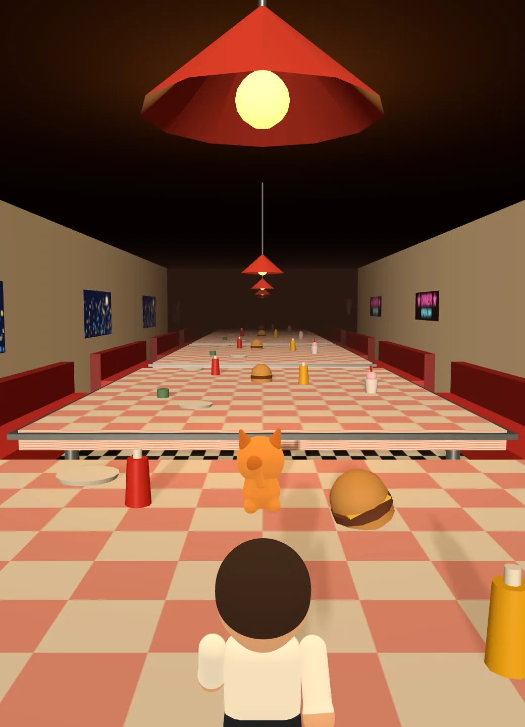 Cat's Diner Dash