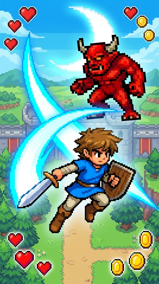 勇者の伝説冒険（RPG）