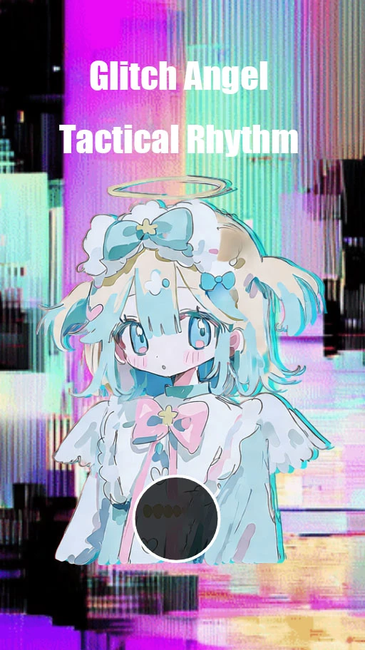 Glitch Angel Rhythm Game