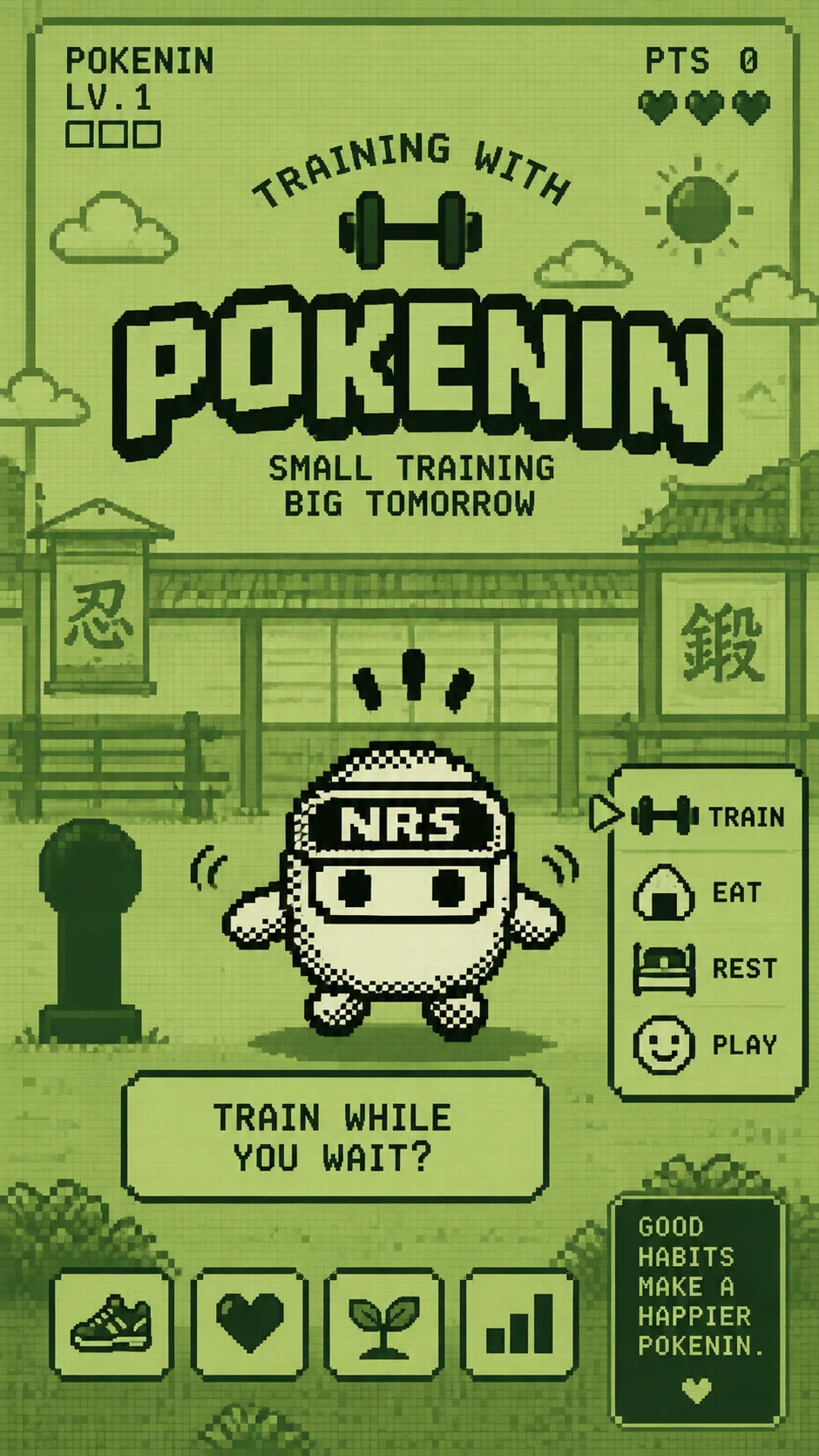 POKENIN: 60 Second Training!