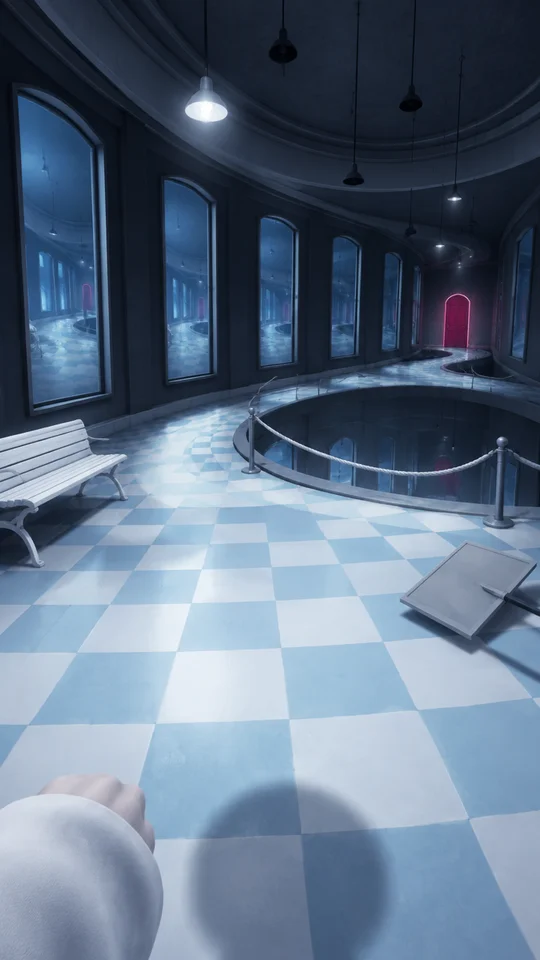 Dream Spiral Hallway