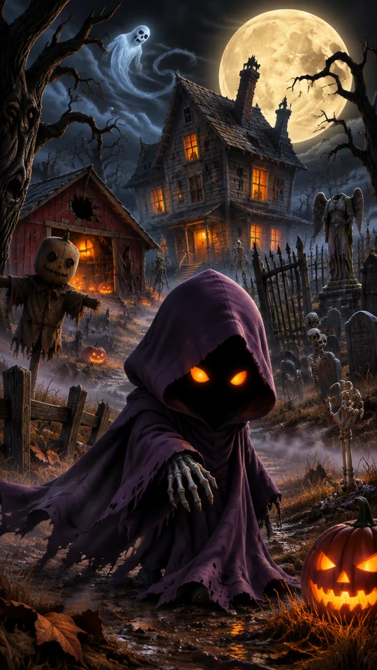 Haunted Harvest: Spooky Night!