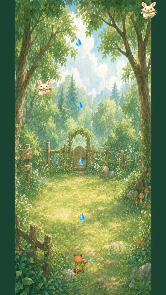 森の水鉄砲大作戦