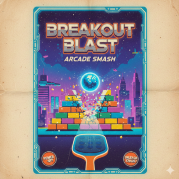 Neon Brick Breaker Life