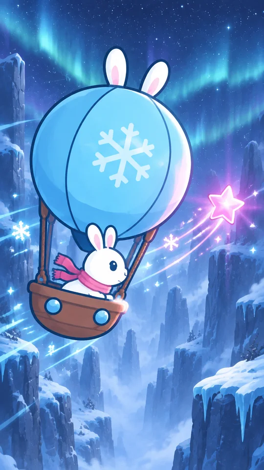 ゆきうさぎききゅう こおりのたにをとべ!
