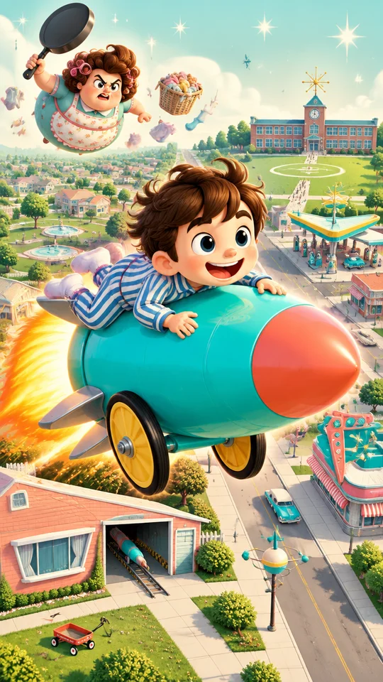 Hurry to School! Maze Drive