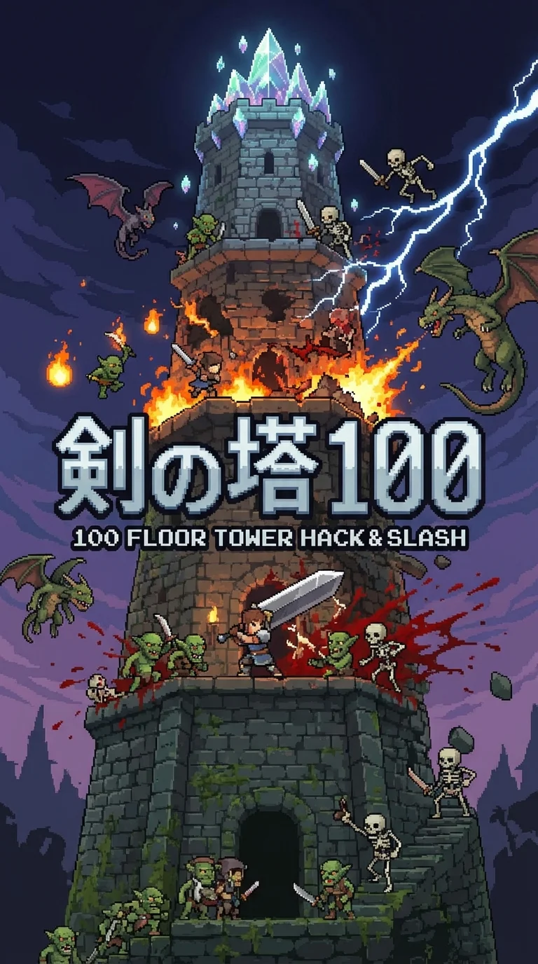剣の塔 100