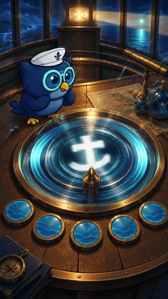 フクロウ船長とぐるぐる漢字