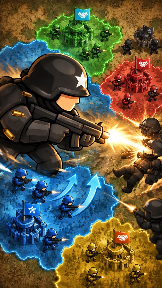 ワールドテリトリー2.1：ブラック軍との決戦