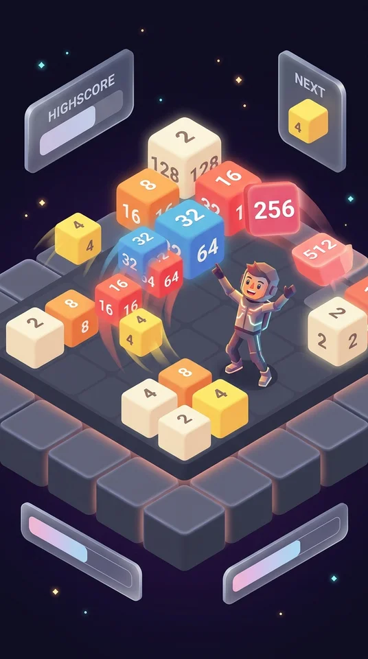 3D Merge Blcok Puzzle R2 作りたいから作ったシリーズNo.7